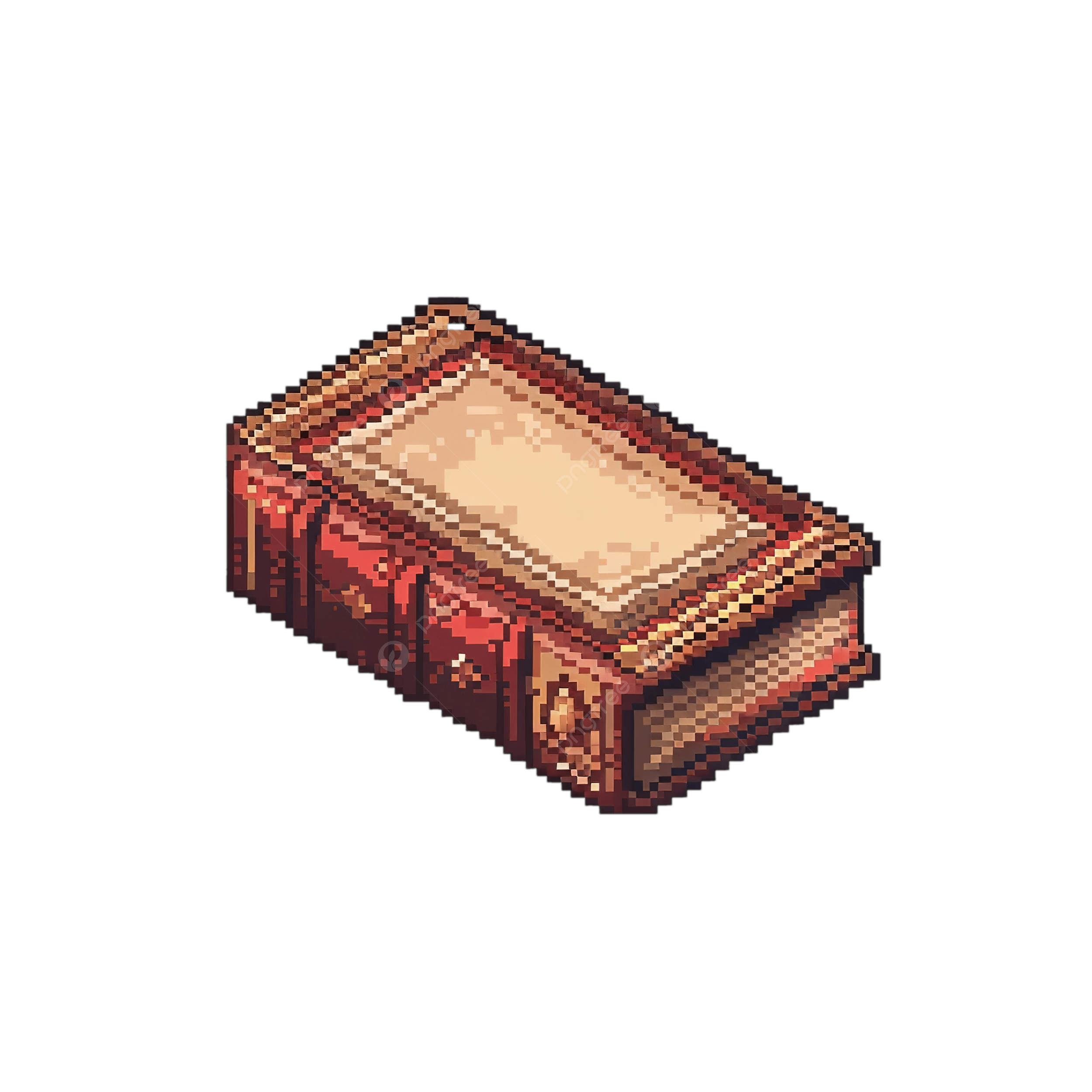 a pixel image of a book